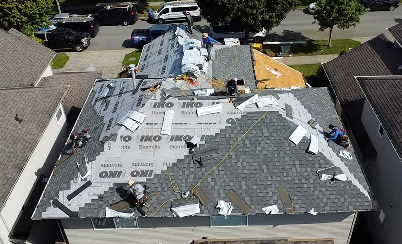 New Residential Roofing Project in Langley